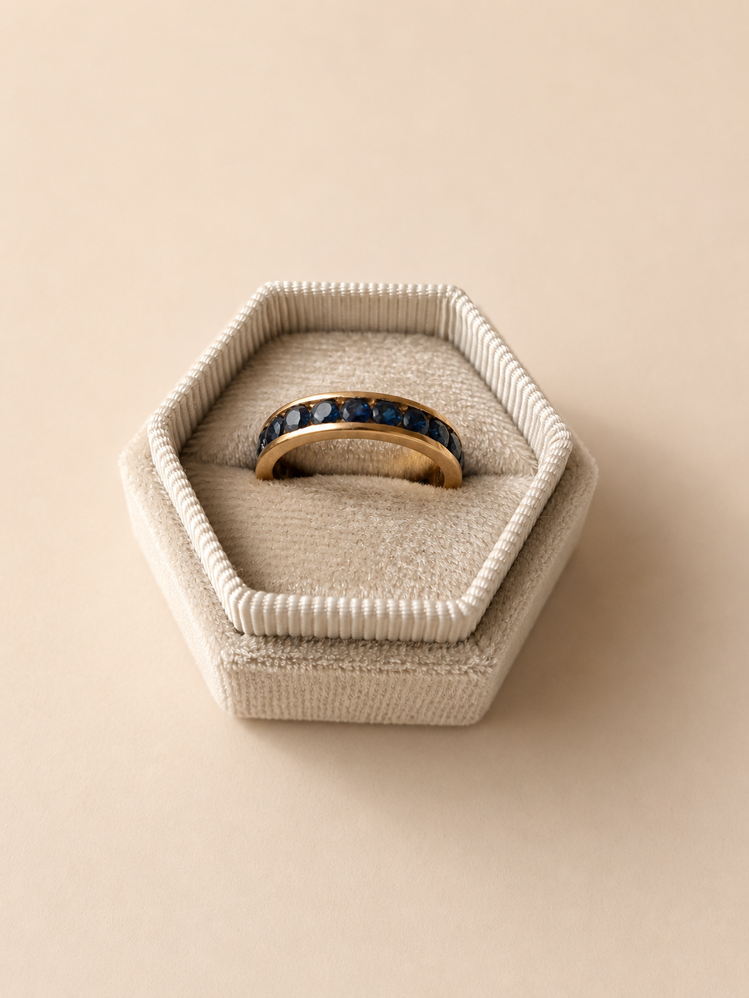 18ct Sapphire Full Eternity Ring