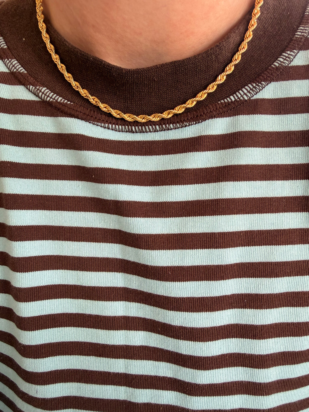 9ct Yellow Gold Rope Chain