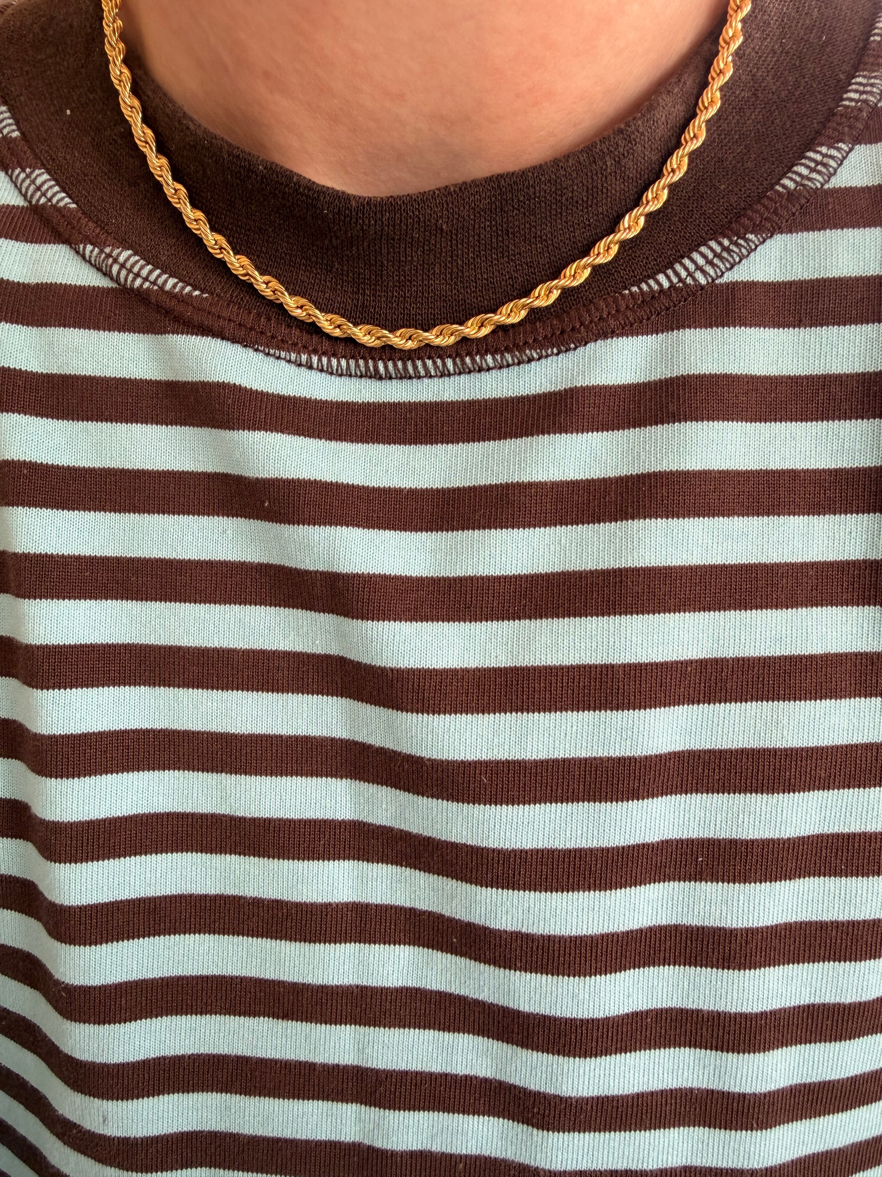 9ct Yellow Gold Rope Chain