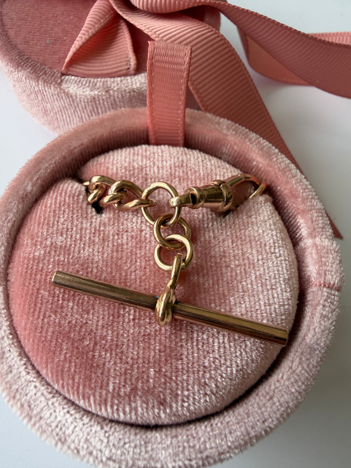 9ct Rose Gold Original Albert Chain Bracelet
