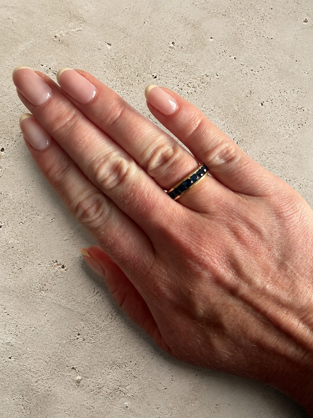 18ct Sapphire Full Eternity Ring