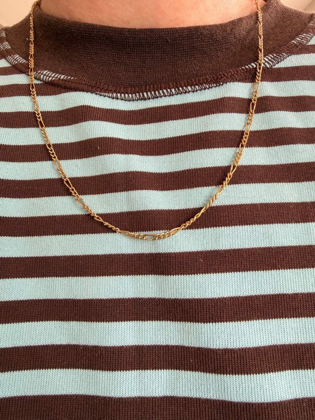9ct Yellow Gold Figaro Chain