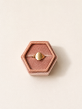 Vintage 9ct gold oval signet ring minimalist – 375 Vintage