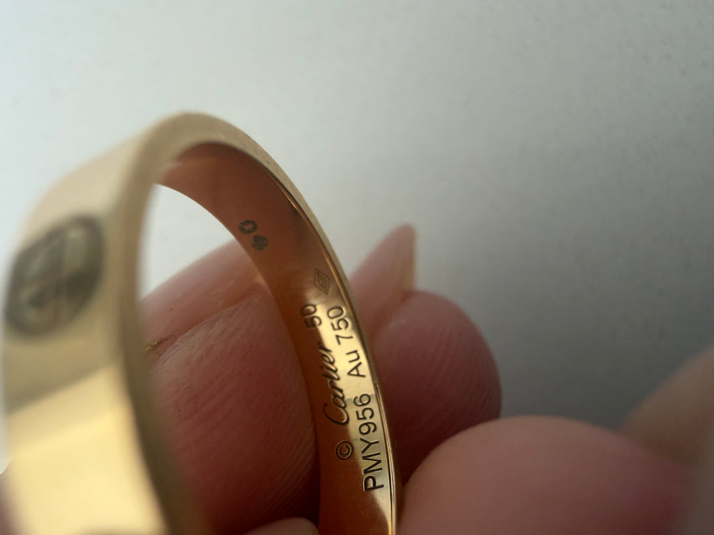 Cartier 18ct Yellow Gold Love Ring