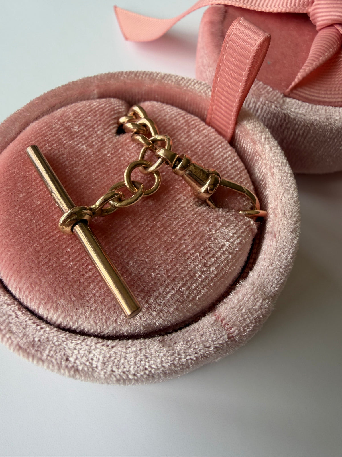 9ct Rose Gold Original Albert Chain Bracelet