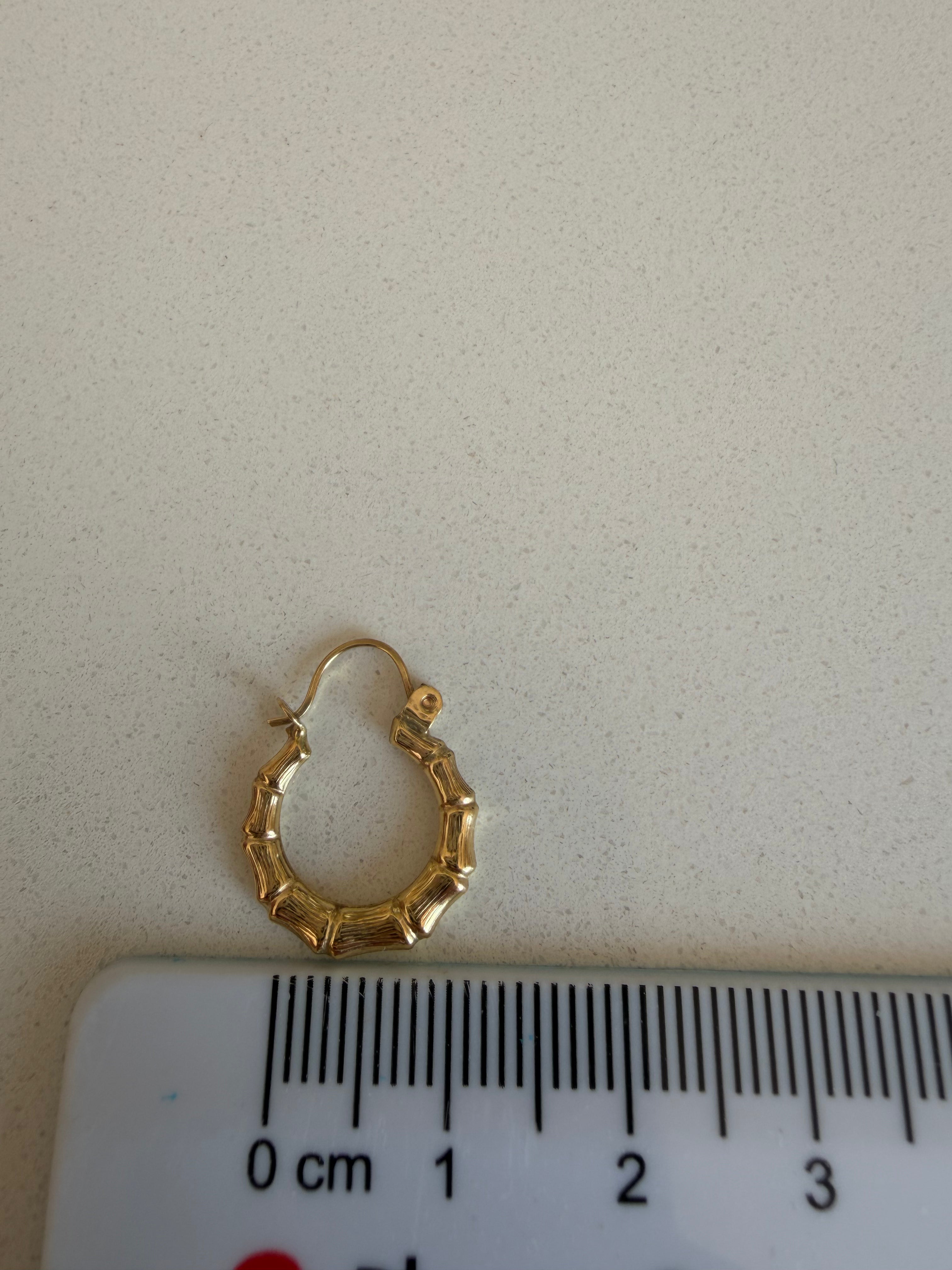 9ct Small Gold Huggies