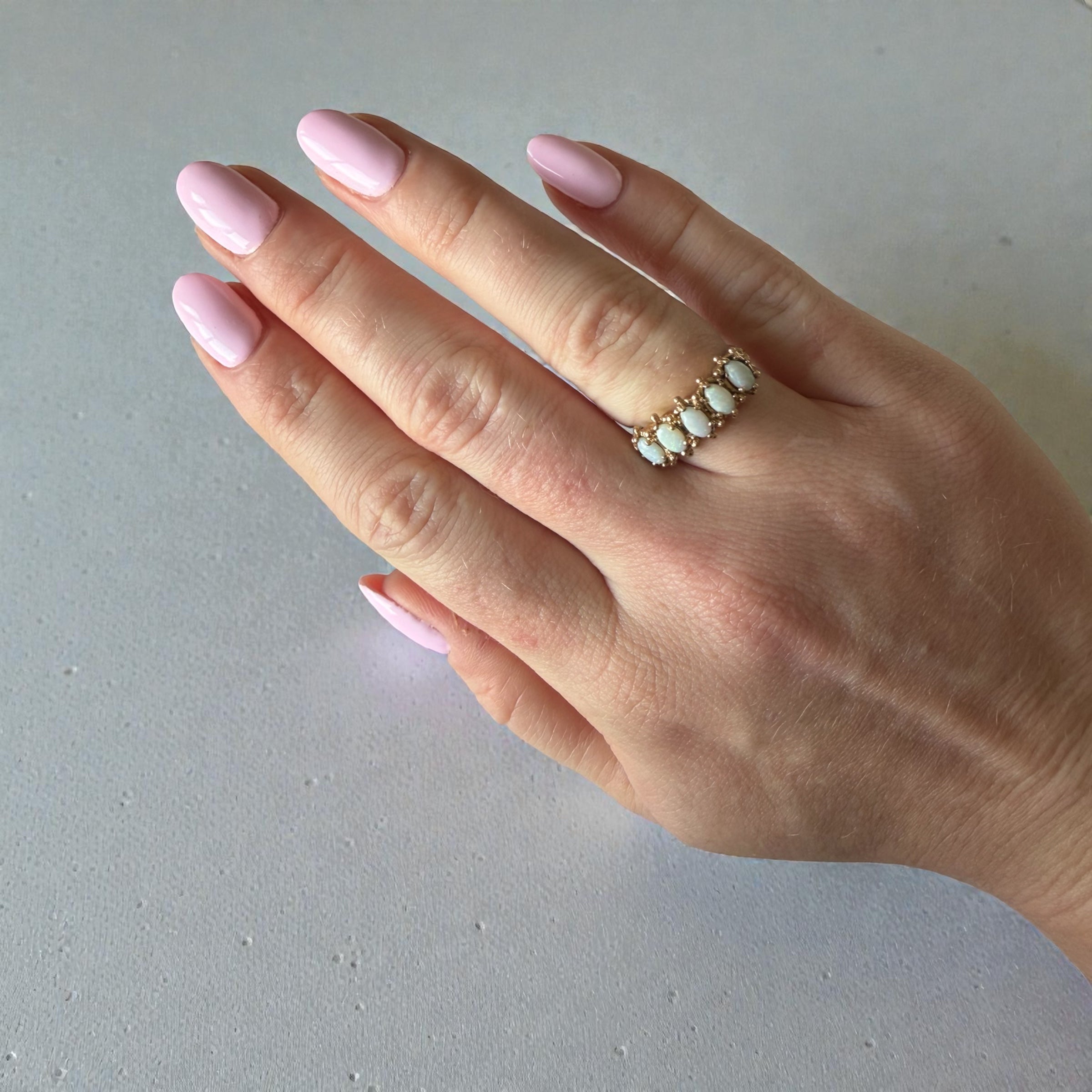 9ct Five Stone Opal Ring