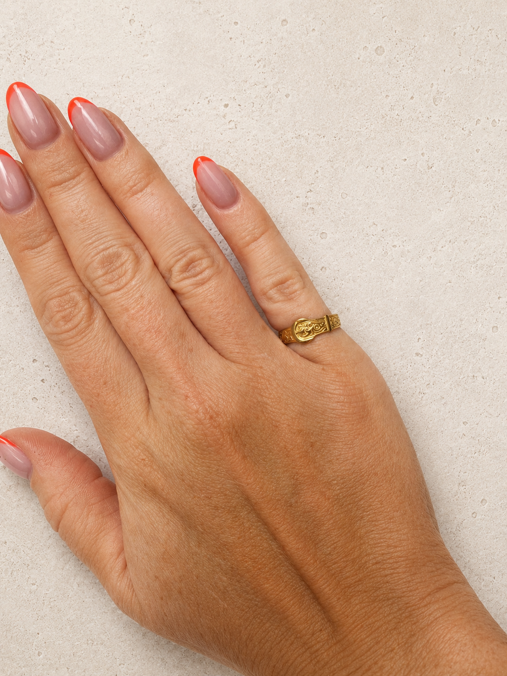9ct Yellow Gold Belt Ring