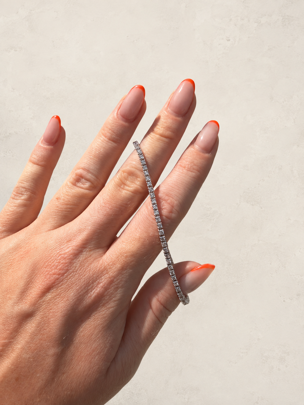 Mappin & Webb 18ct White Gold 2.0 Carat Diamond Tennis Bracelet
