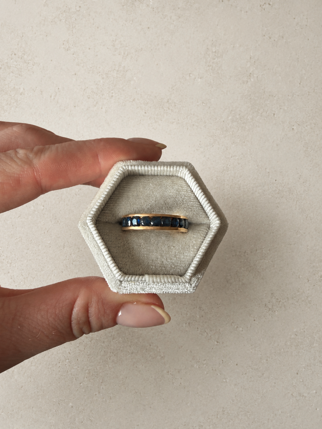 18ct Sapphire Full Eternity Ring