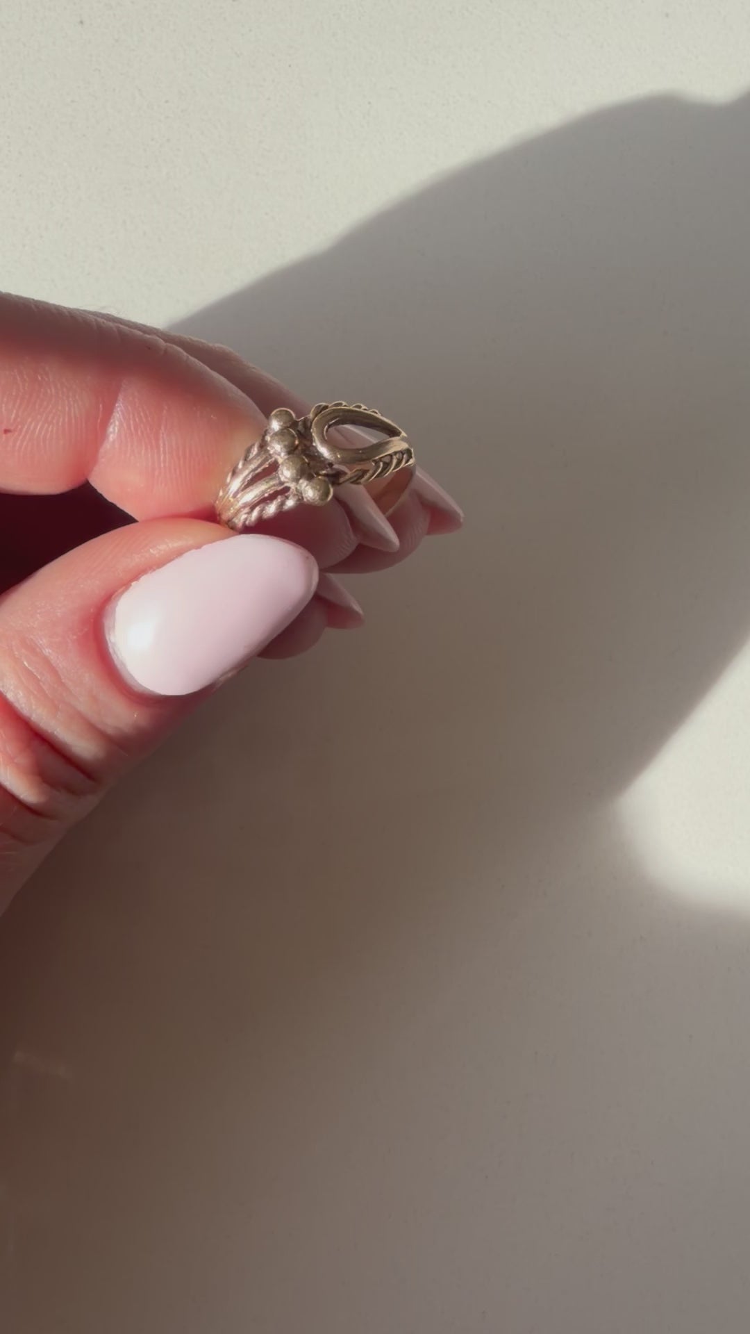 9ct Rope Gold Ring