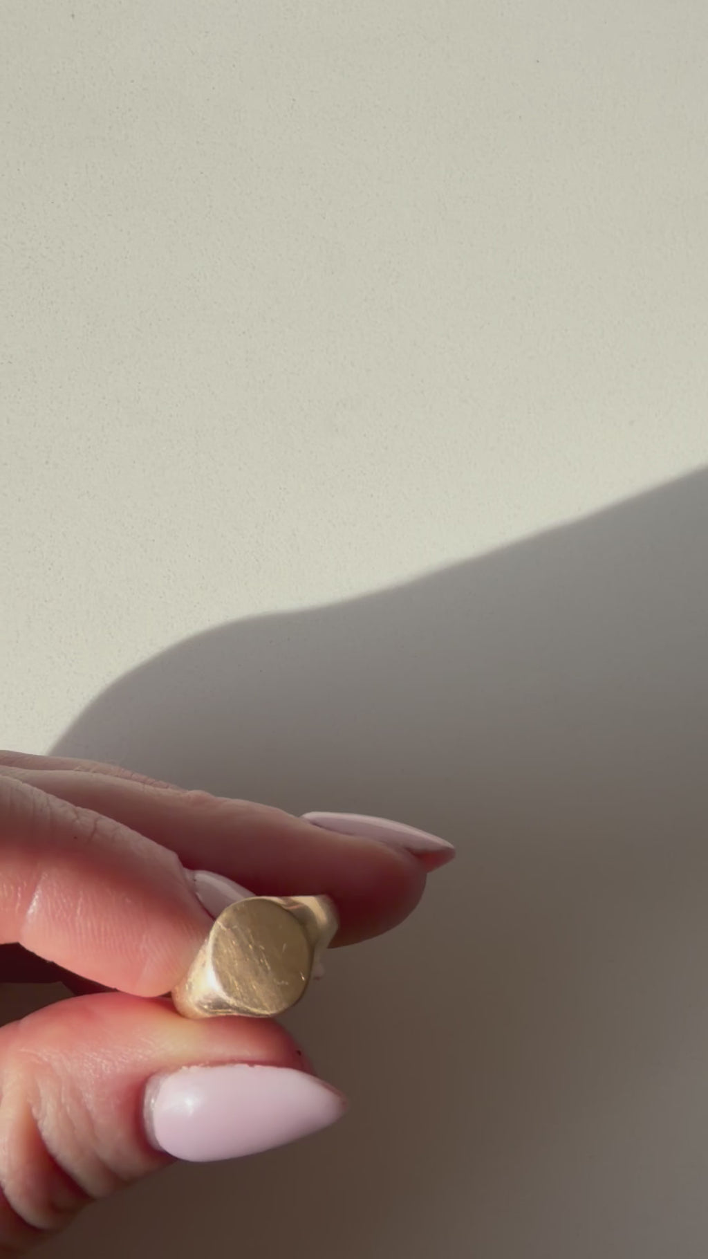 9ct Gold Signet Ring