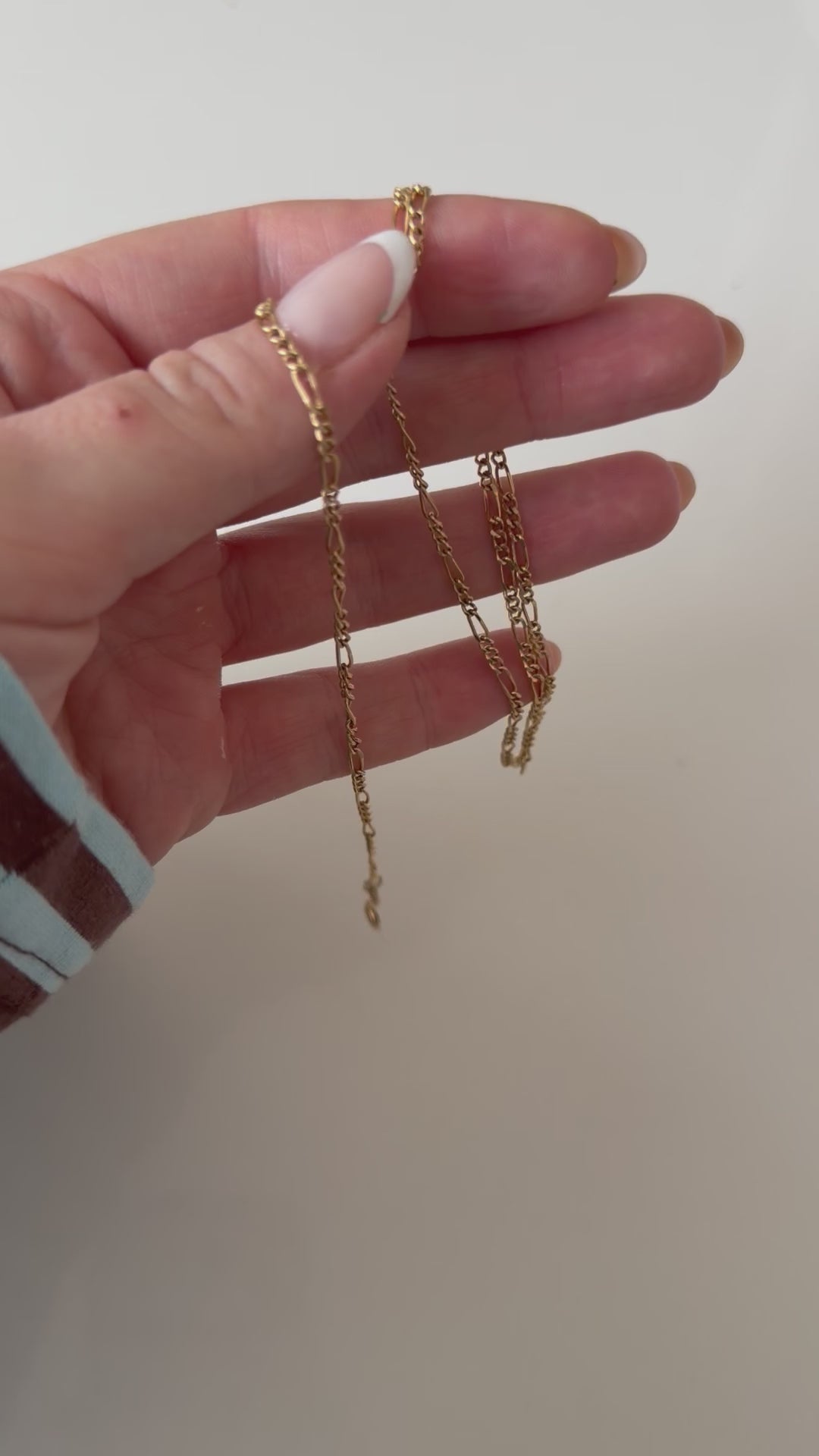 9ct Yellow Gold Figaro Chain