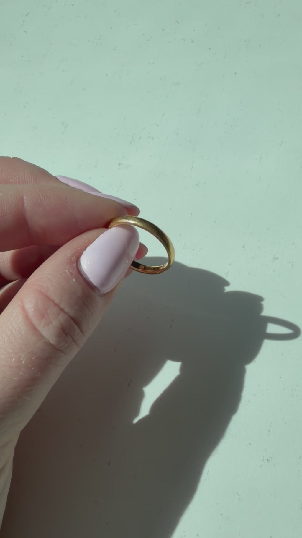 22ct Solid Gold Band