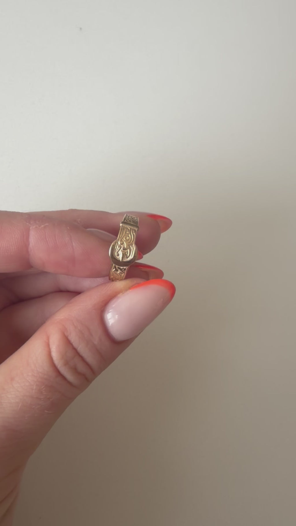 9ct Yellow Gold Belt Ring