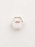 14ct Yellow Gold Ruby Stacking Ring